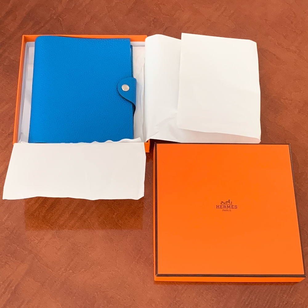 New Hermes Ulysse Notebook and Lined Insert Small